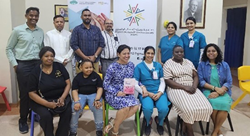 Volunteers from AMH and NEC Church provided healthcare services to low-income domestic workers.